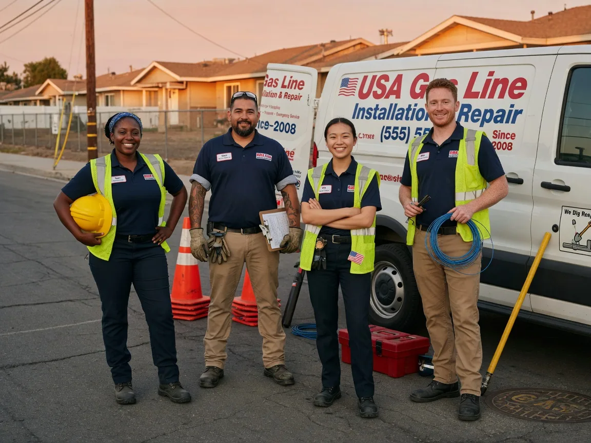 Gas Line Installation company in Lewisville, TX